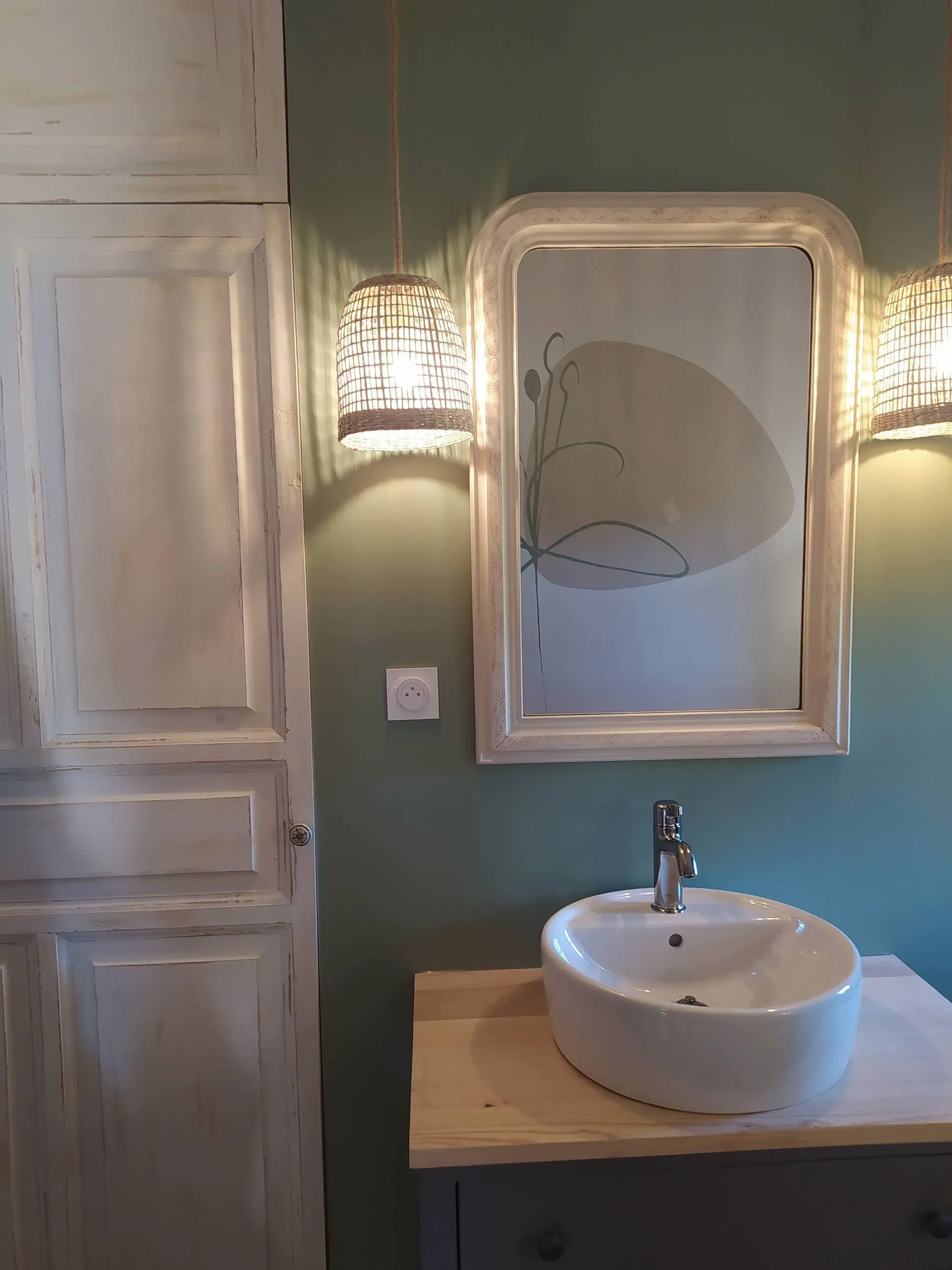 Salle de bain épurée